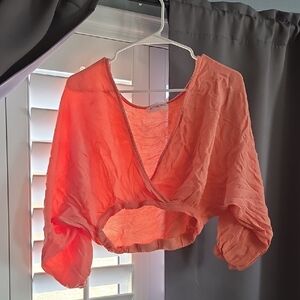 Women's Orange Top